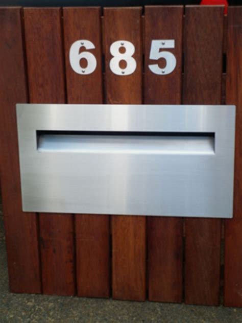 marine grade stainless steel letter box|marine stainless steel house numbers.